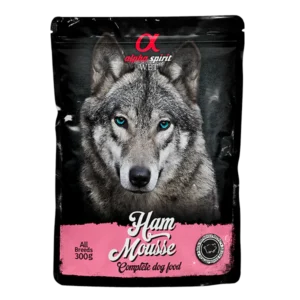 SOBRE PERRO MOUSSE JAMÓN 12 UDS X 300 GR