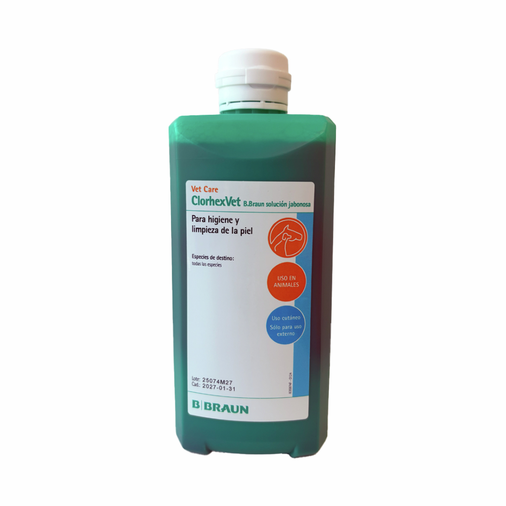 CLORHEXVET 500 ML SOL JABONOSA